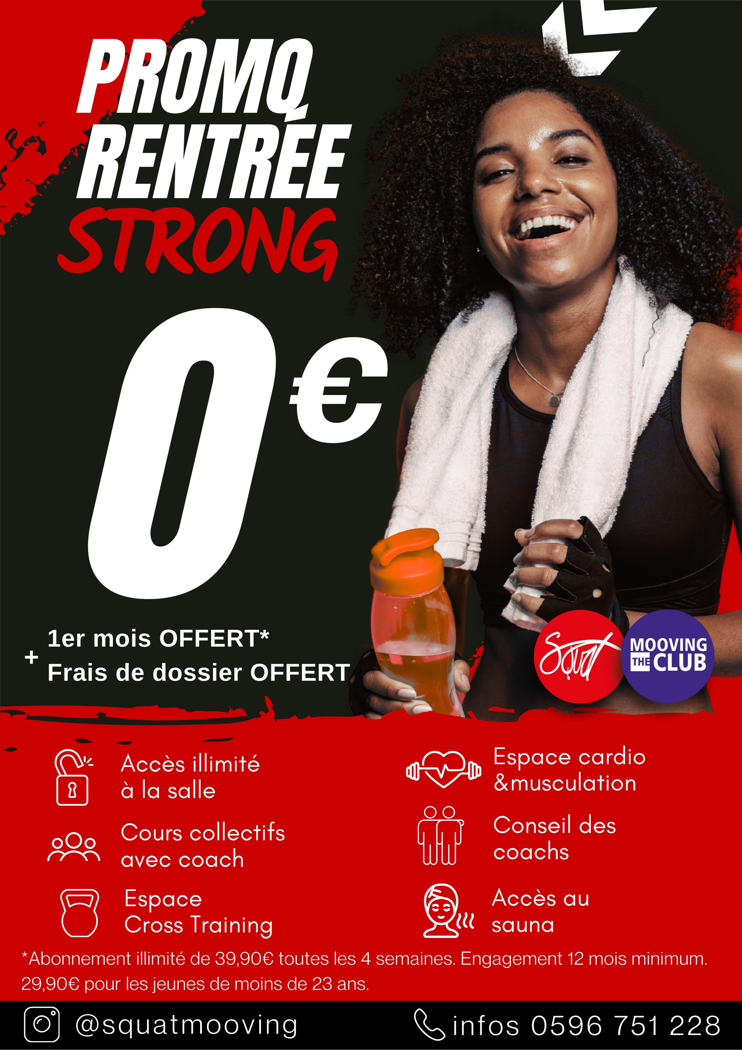 Promo rentrée SQUAT